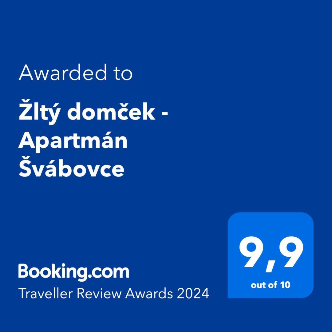 Zlty Domcek - Apartman Svabovce Eksteriør billede